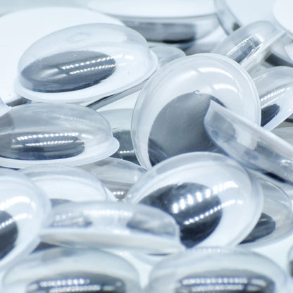 Gift To Love | Craft Googly Eye | Size : 18 Mm | Pcs : 50 Pcs | Code : EYE18MM