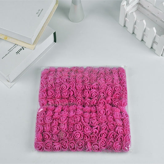 Gift To Love | Foam Flower Net Small | Color : Dark Pink | Pcs : 144 Pcs | Code : F144DP