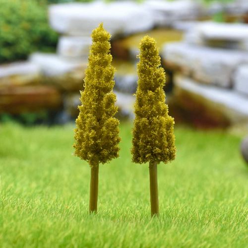 Gift To Love | Artificial Miniature Sand Colour Tree 2 PCS | Code : FC-70YW