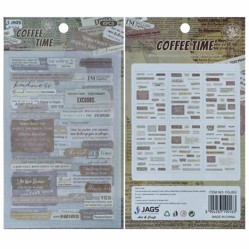 Gift To Love | Sticker Memory Notes Mix Colour | Code : FGJSG