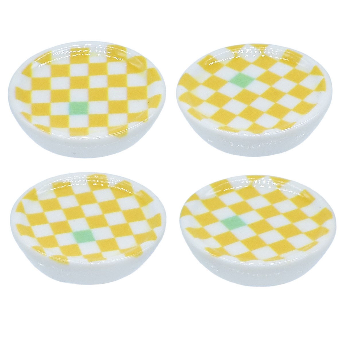 Gift To Love | Miniature Printed Plate | Pcs : 4 Pcs | Code : FS0810-5