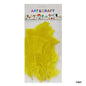 Gift To Love | Feather Soft Big | Color : Yellow | Pcs : 10 Pcs | Code : FSBY