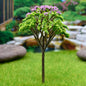 Gift To Love | Artificial Miniature Green & Purple Tree 1pc | Code : FU-140GPE