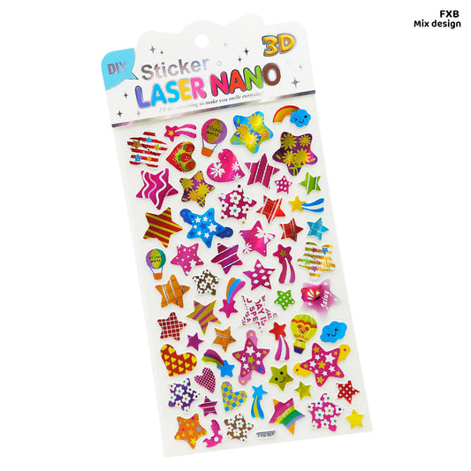 Gift To Love | Laser Nano Sticker 3D | Code : FXB