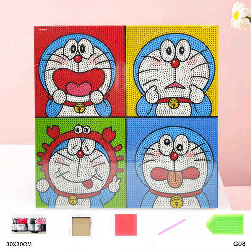 Gift To Love | Diamond Painting Diy Kit | Size : 30X30 Cm | Code : G03