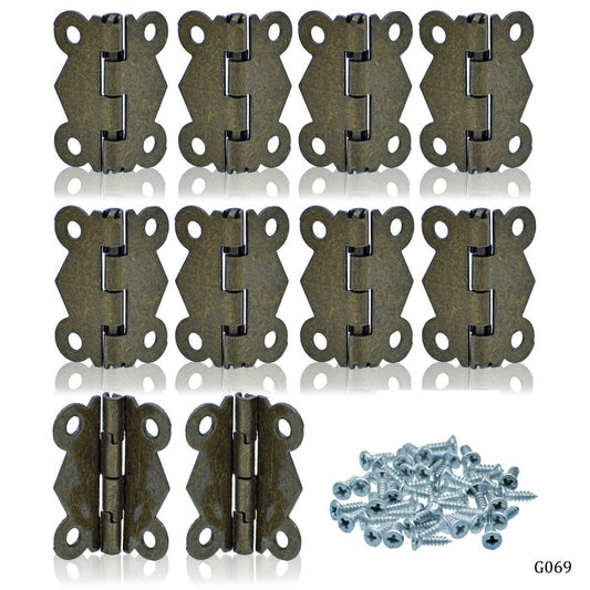 Gift To Love | Metal Fitting Hinges Fancy | Size : 26X31 Mm | Pcs : 10 Pcs | Code : G069