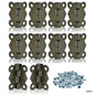 Gift To Love | Metal Fitting Hinges Fancy | Size : 26X31 Mm | Pcs : 10 Pcs | Code : G069