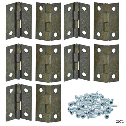 Gift To Love | Metal Fitting Hinges | Size : 26X35 Mm | Pcs : 10 Pcs | Code : G072
