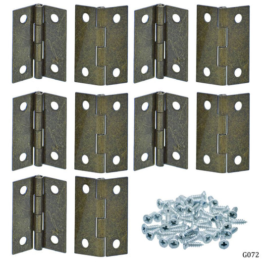 Gift To Love | Metal Fitting Hinges | Size : 26X35 Mm | Pcs : 10 Pcs | Code : G072