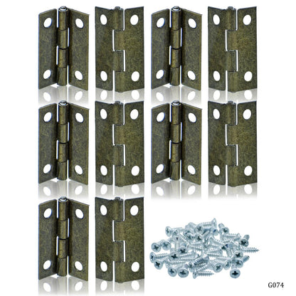 Gift To Love | Metal Fitting Hinges | Size : 16X25 Mm | Pcs : 10 Pcs | Code : G074