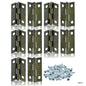 Gift To Love | Metal Fitting Hinges | Size : 16X25 Mm | Pcs : 10 Pcs | Code : G074