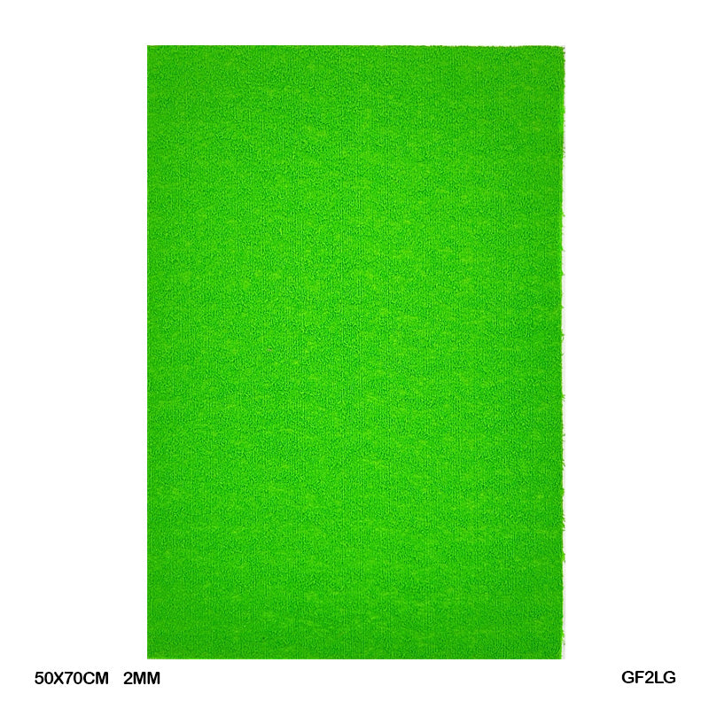 Gift To Love | Grass Foam Sheet | Color : Light Green | Size : 50 X 70 Cm | Pcs : 10 Sheet | Code : GF2LG