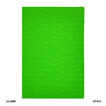 Gift To Love | Grass Foam Sheet | Color : Light Green | Size : A3 | Pcs : 10 Sheet | Code : GF3LG