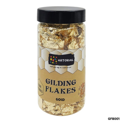 Gift To Love | Gilding Flakes Bottle | Color : Gold | Code : GFB001