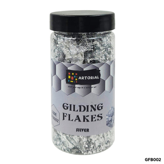 Gift To Love | Gilding Flakes Bottle | Color : Silver | Code : GFB002