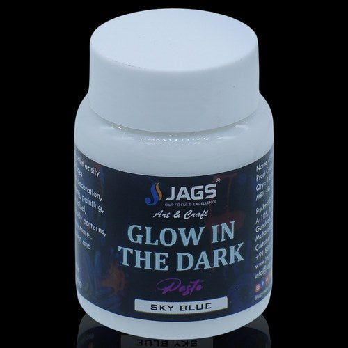 Gift To Love | Glow In The Dark Paste 50gsm Sky Blue | Code : GITDN03