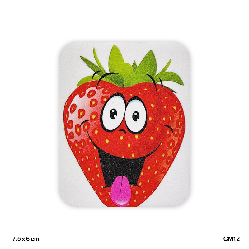 Gift To Love | Glitter Printed Fridge Magnet | Size : 6 X 7.5 Cm | Code : GM12