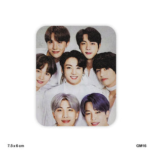 Gift To Love | Glitter Printed Fridge Magnet | Size : 6 X 7.5 Cm | Code : GM16