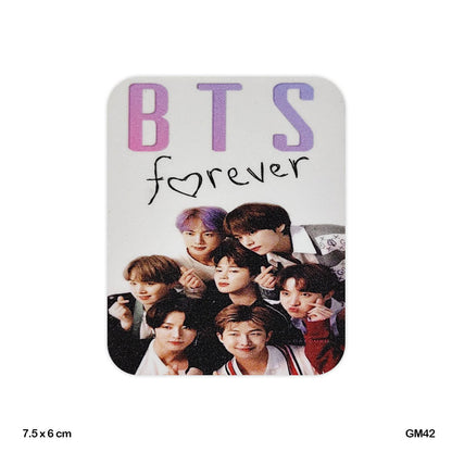 Gift To Love | Glitter Printed Fridge Magnet | Size : 6 X 7.5 Cm | Code : GM42