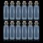 Gift To Love | Glass Messages Bottle | Size : 18 X 50 Mm | Pcs : 12 Pcs Set | Code : GMB18X50