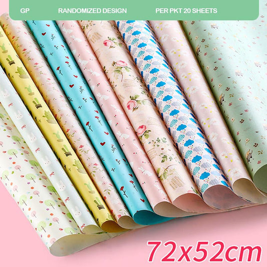 Gift To Love | Gift Paper Cc Enogreeting | Pcs : 20 Sheet | Code : GP