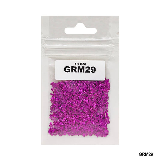 Gift To Love | Glass Metallic Resin Stones | Pcs : 10 Gm | Code : GRM29