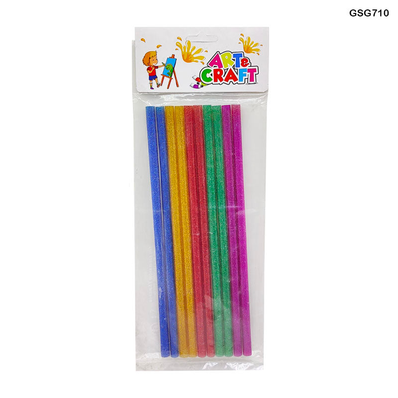 Gift To Love | Glue Stick Glitter | Color : Multi | Size : 7 Mm | Pcs : 10 Pc | Code : GSG710