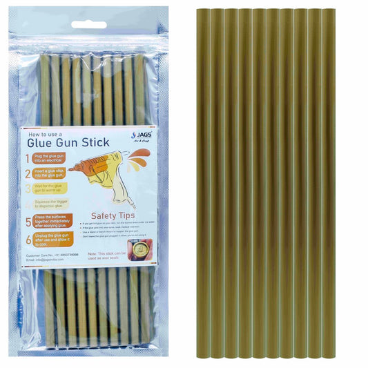 Gift To Love | Glue Stick Thin | Color : Golden | Size : 7 Mm X 20 Cm | Pcs : 10 Pcs | Code : GST10P-GD