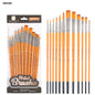 Gift To Love | Paint Brush Flat N Round | Pcs : 12 Pcs | Code : HB096E