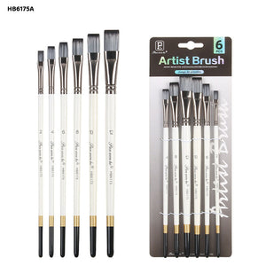 Gift To Love | Paint Brush Flat | Pcs : 6 Pcs | Code : HB6175A
