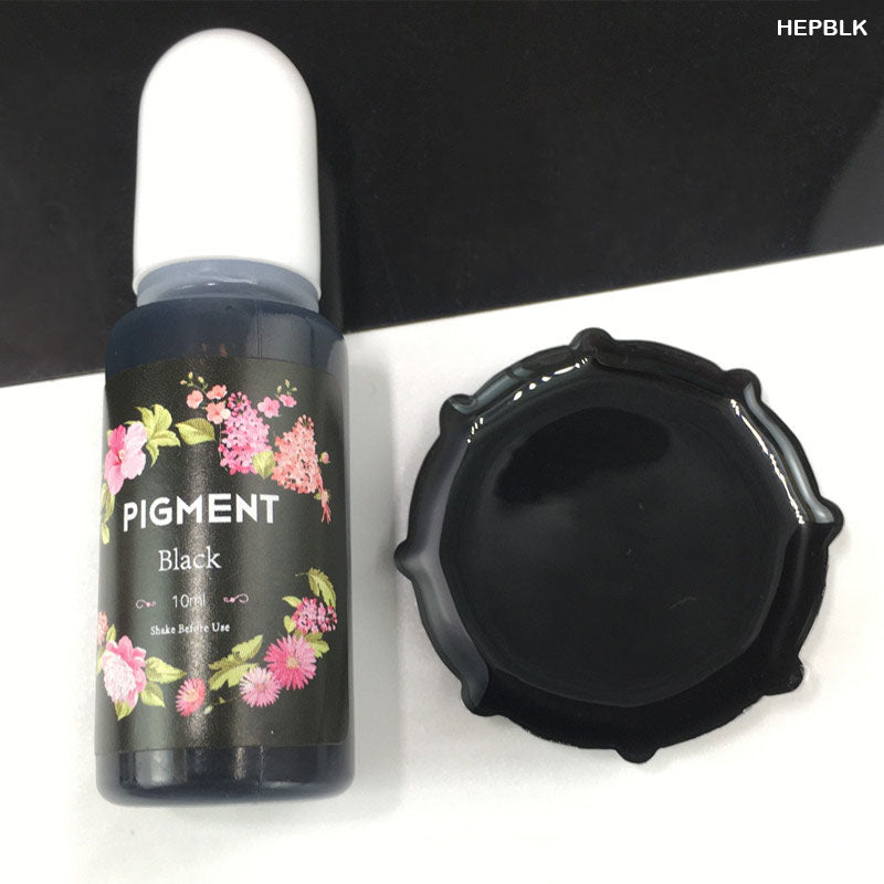 Gift To Love | Pigment | Color : Black | Pcs : 10 Ml | Code : HEPBLK