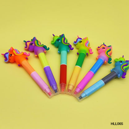 Gift To Love | Highlighter | Color : 12 Color | Pcs : 6 Pcs | Code : HLL065