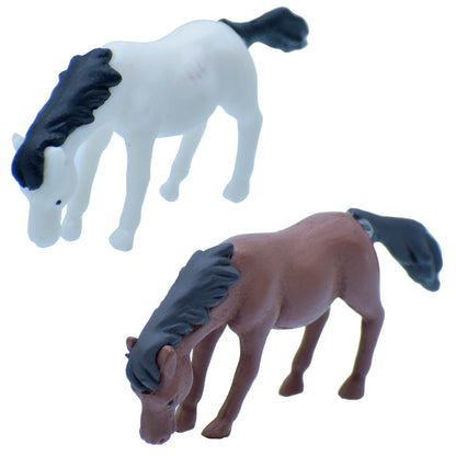 Gift To Love | Miniature Model Horse Small | Pcs : 2 Pcs | Code : HORSE-2PS