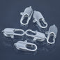 Gift To Love | Imitation Jewellery Lobster Claw Clasps | Color : Silver | Pcs : 6 Pcs | Code : IJLH-04