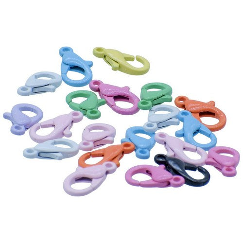 Gift To Love | Imitation Jewellery Lopster Claw Clasps Multi 20P | Code : IJLH-09