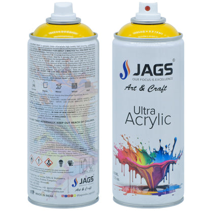 Gift To Love | Spray Ultra Acrylic | Color : Golden Yellow | Size : 400 Ml | Code : J400M1023