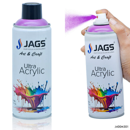 Gift To Love | Spray Ultra Acrylic | Color : Light Purple | Size : 400 Ml | Code : J400M301