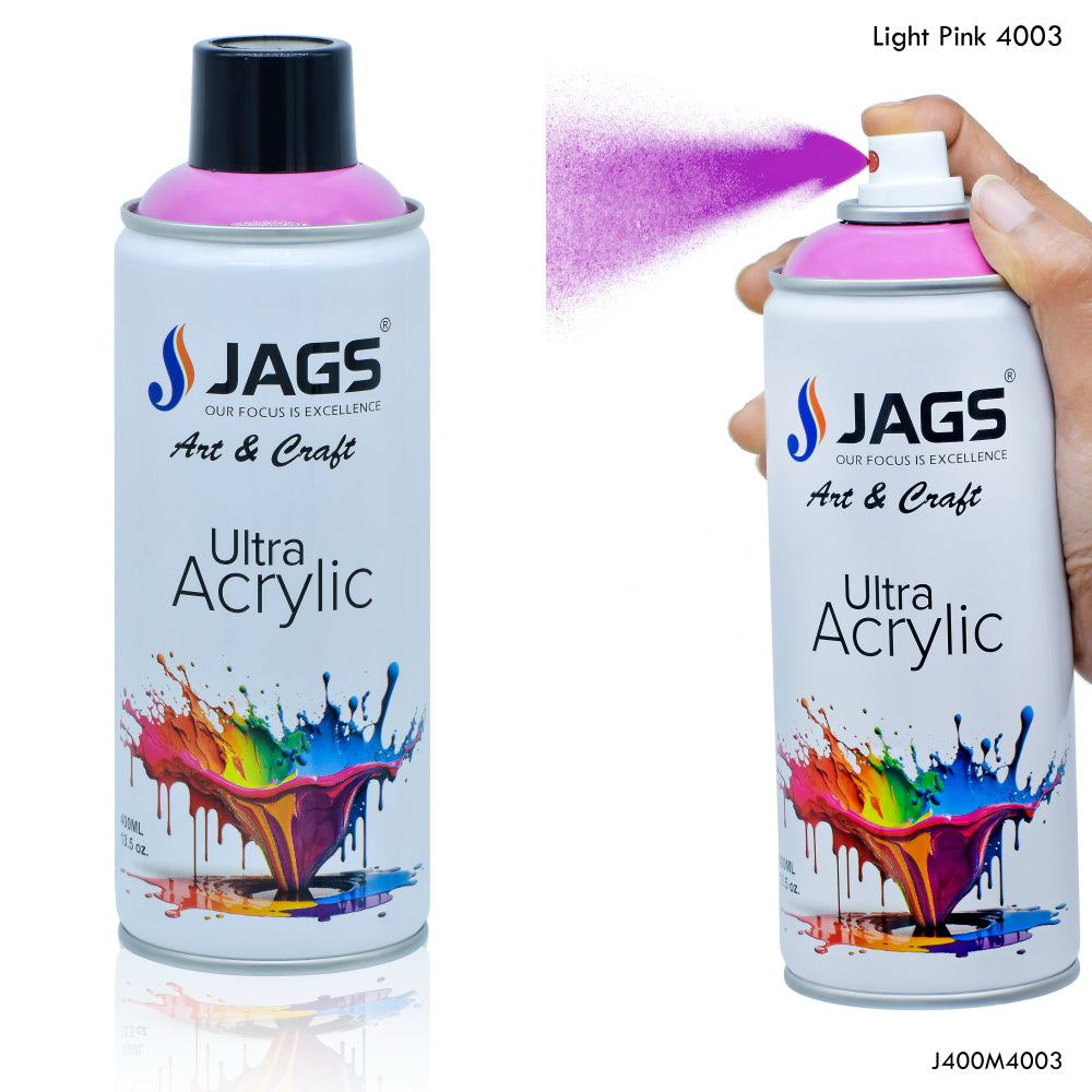 Gift To Love | Spray Ultra Acrylic | Color : Light Pink | Size : 400 Ml | Code : J400M4003