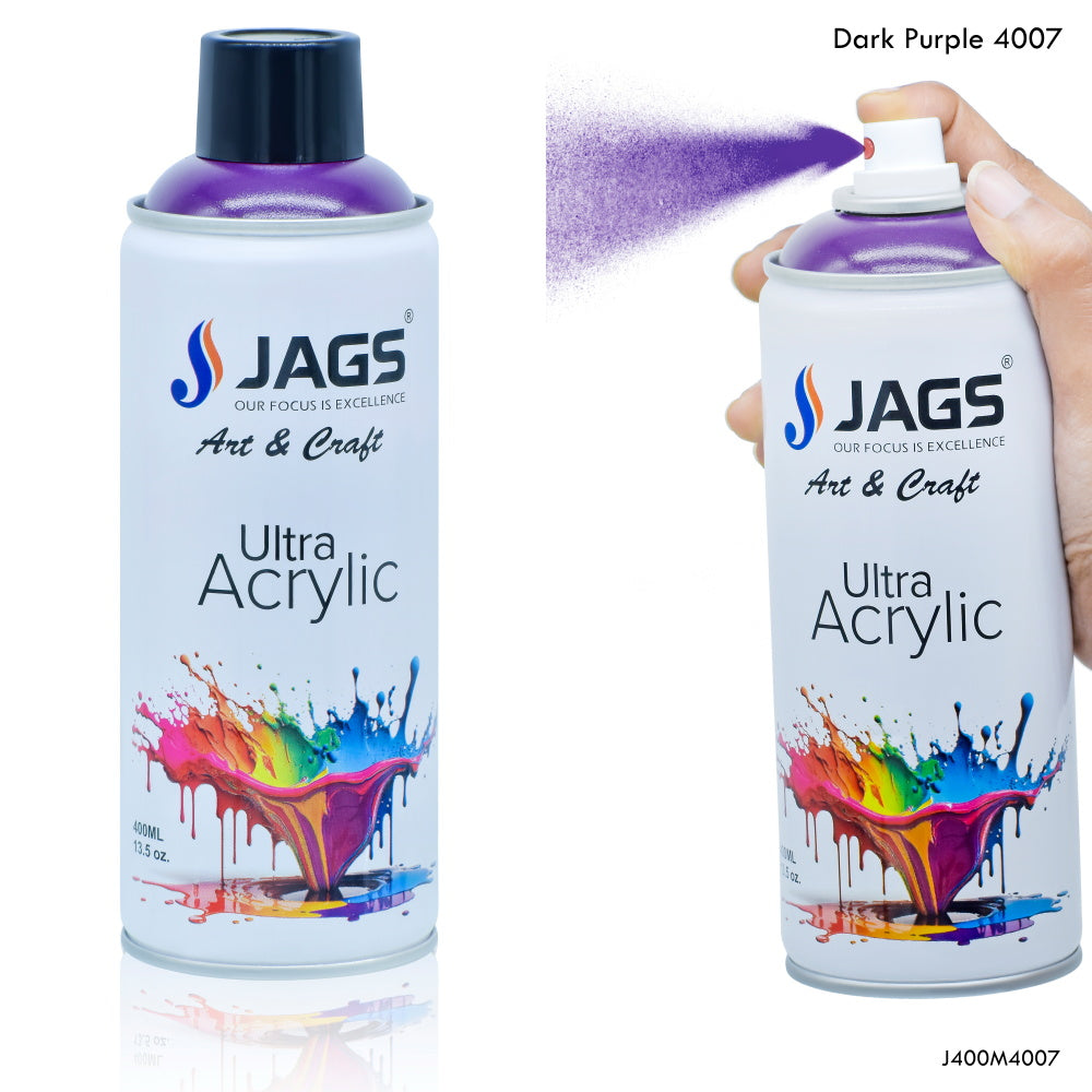 Gift To Love | Spray Ultra Acrylic | Color : Dark Purple | Size : 400 Ml | Code : J400M4007