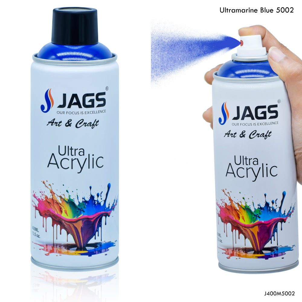 Gift To Love | Spray Ultra Acrylic | Color : Ultra Marine Blue | Size : 400 Ml | Code : J400M5002