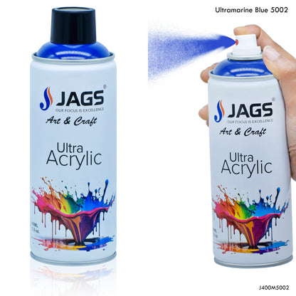 Gift To Love | Spray Ultra Acrylic | Color : Ultra Marine Blue | Size : 400 Ml | Code : J400M5002