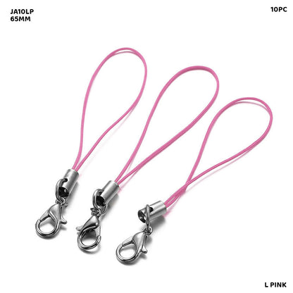 Gift To Love | Thread Clasps | Color : Light Pink | Size : 65 Mm | Pcs : 10 Pcs | Code : JA10LP