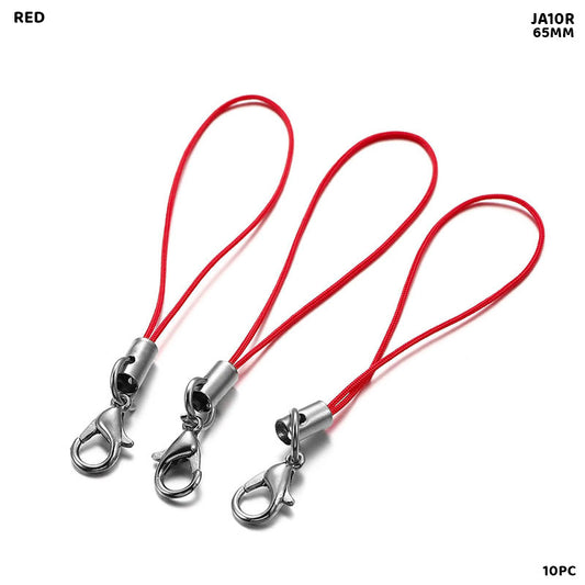 Gift To Love | Claps Thread | Color : Red | Size : 65 Mm | Pcs : 10 Pc | Code : JA10R