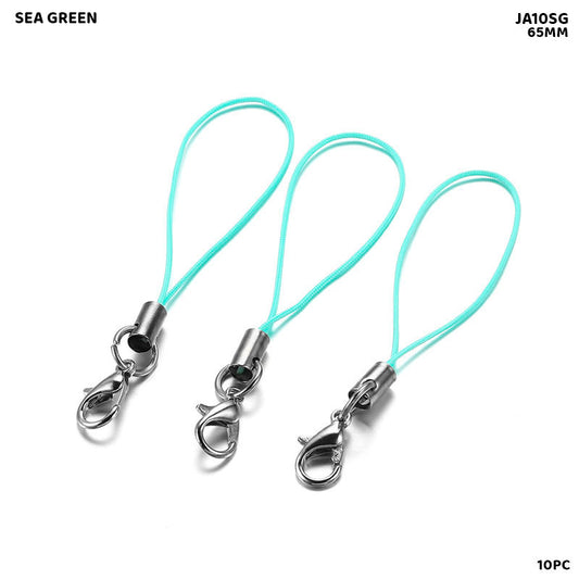 Gift To Love | Claps Thread | Color : Sea Green | Size : 65 Mm | Pcs : 10 Pc | Code : JA10SG