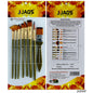 Gift To Love | Artist Brushes Synthetic Hair | Pcs : 8 Pcs Set | Code : JABS8P