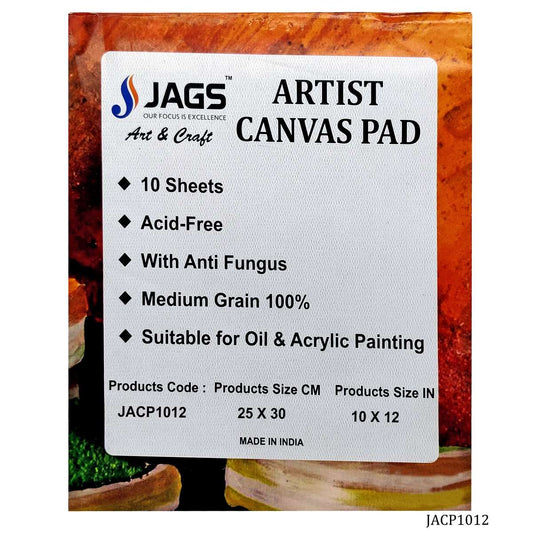 Gift To Love | Artist Canvas Pad | Size : 10 X 12 Inch | Code : JACP1012