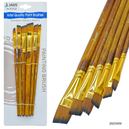Gift To Love | Painting Brush | Pcs : Set Of 6 Pcs | Code : JAGSA06