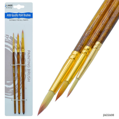 Gift To Love | Painting Brush | Pcs : Set Of 3 Pcs | Code : JAGSA08