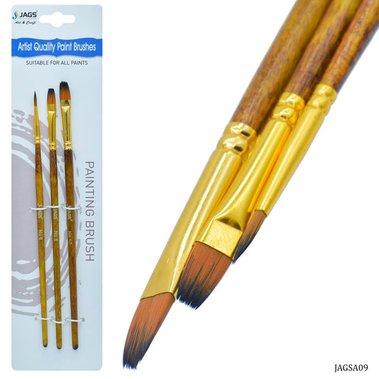 Gift To Love | Painting Brush | Pcs : Set Of 3 Pcs | Code : JAGSA09