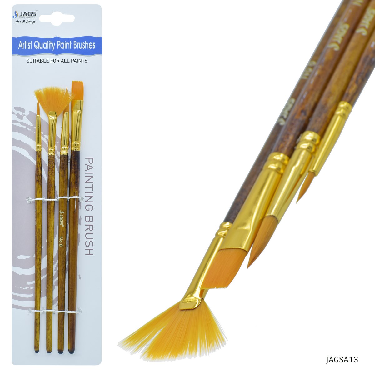 Gift To Love | Painting Brush | Pcs : Set Of 4 Pcs | Code : JAGSA13